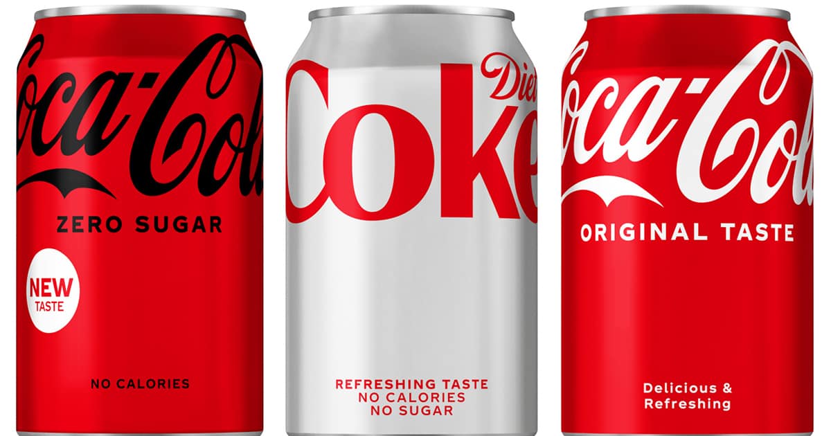 Coca-Cola представила обновленный дизайн